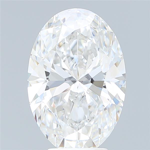 5.26 ct. oval Lab Grown Diamond front image
