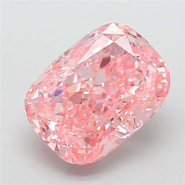 3.09 ct. cushion Lab Grown Diamond front image