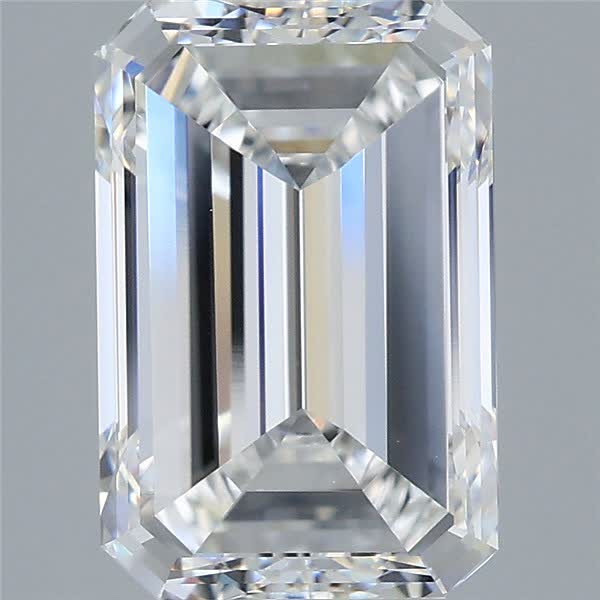 3.93 ct. emerald Lab Grown Diamond front image