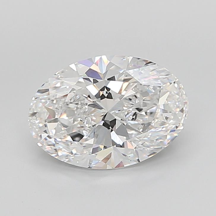 6.06 ct. oval Lab Grown Diamond front image