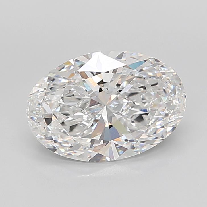 6.07 ct. oval Lab Grown Diamond front image