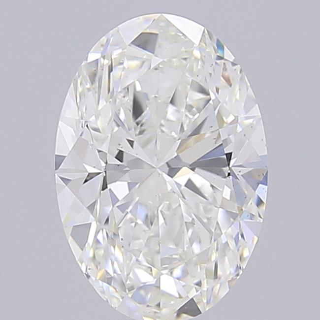 2.72 ct. oval Lab Grown Diamond front image