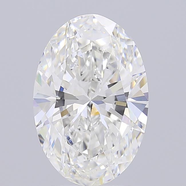3.89 ct. oval Lab Grown Diamond front image