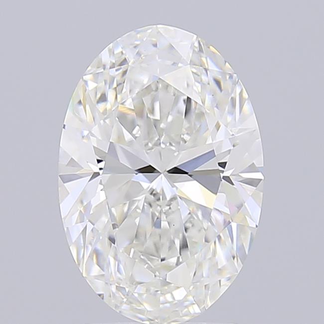 3.04 ct. oval Lab Grown Diamond front image