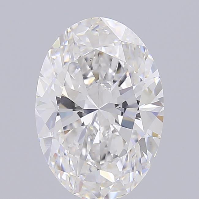 4.02 ct. oval Lab Grown Diamond front image
