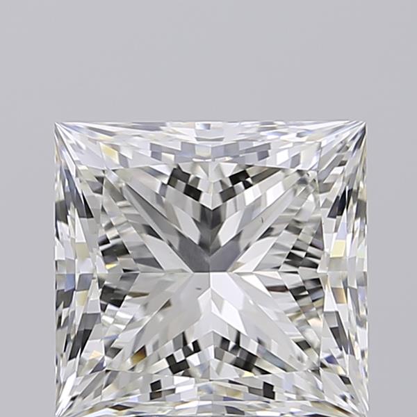 4.50 ct. princess Lab Grown Diamond front image