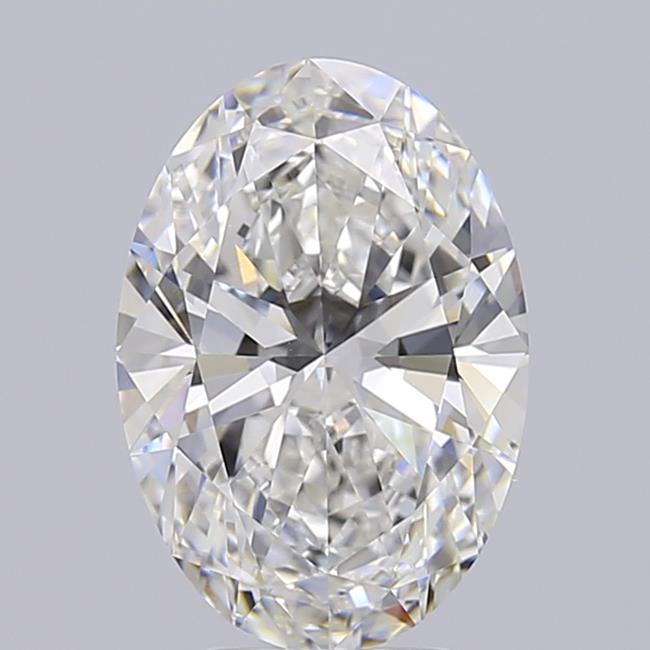 3.74 ct. oval Lab Grown Diamond front image