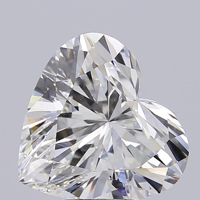 6.09 ct. heart Lab Grown Diamond front image