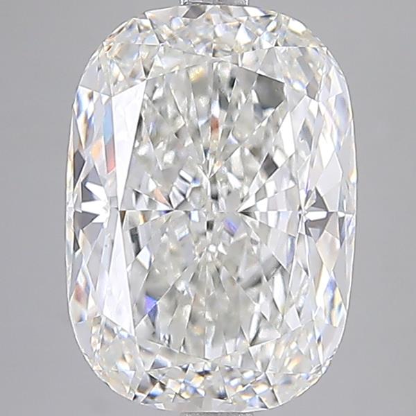 6.58 ct. cushion Lab Grown Diamond front image