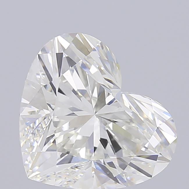 5.58 ct. heart Lab Grown Diamond front image