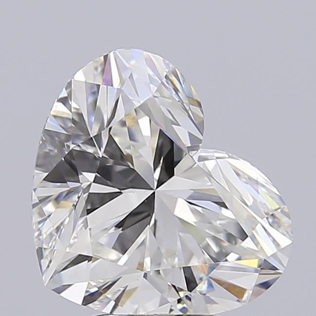 5.41 ct. heart Lab Grown Diamond front image