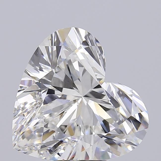 7.92 ct. heart Lab Grown Diamond front image