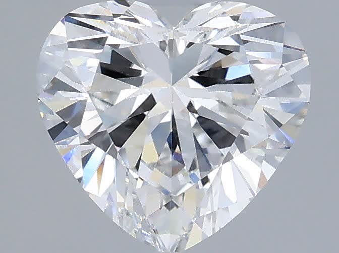 1.70 ct. heart Lab Grown Diamond front image