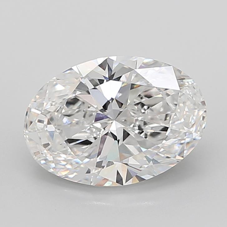 6.01 ct. oval Lab Grown Diamond front image