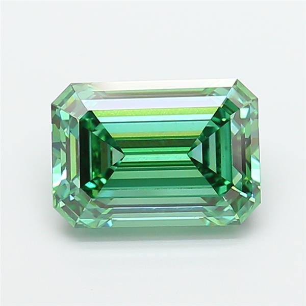 4.03 ct. emerald Lab Grown Diamond front image