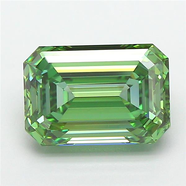 3.03 ct. emerald Lab Grown Diamond front image