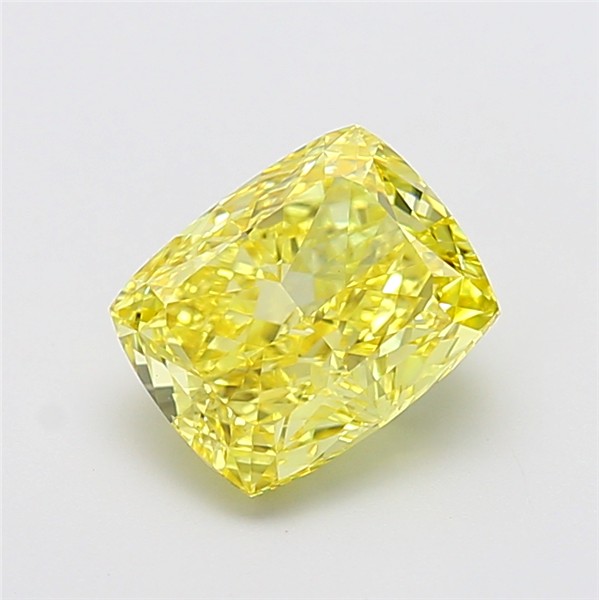 2.92 ct. cushion Lab Grown Diamond front image
