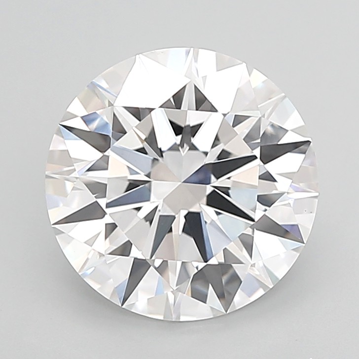 6.03 ct. round Lab Grown Diamond front image