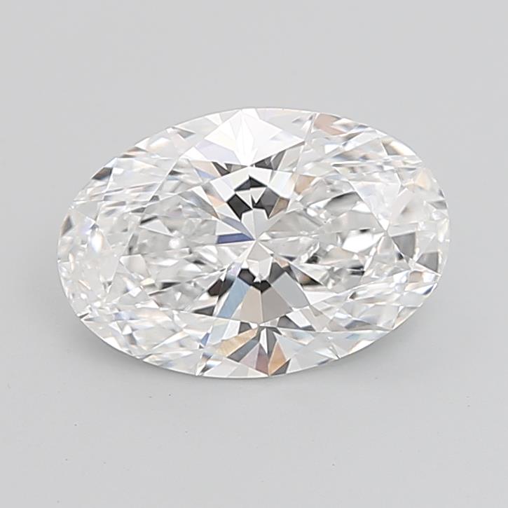 5.07 ct. oval Lab Grown Diamond front image