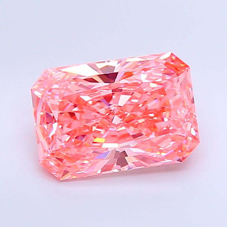5.34 ct. radiant Lab Grown Diamond front image