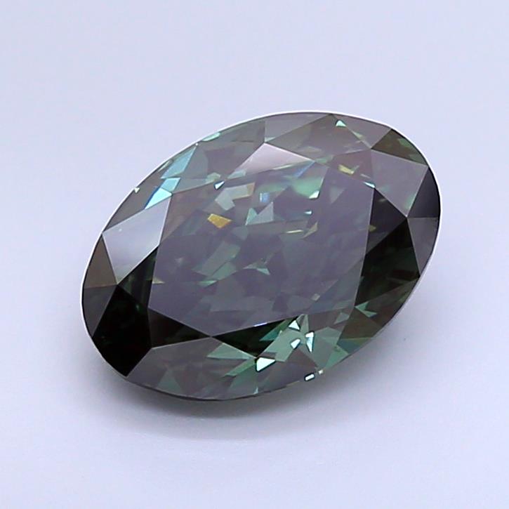 3.07 ct. oval Lab Grown Diamond front image