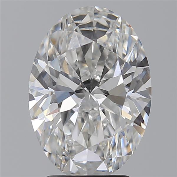 3.07 ct. oval Lab Grown Diamond front image