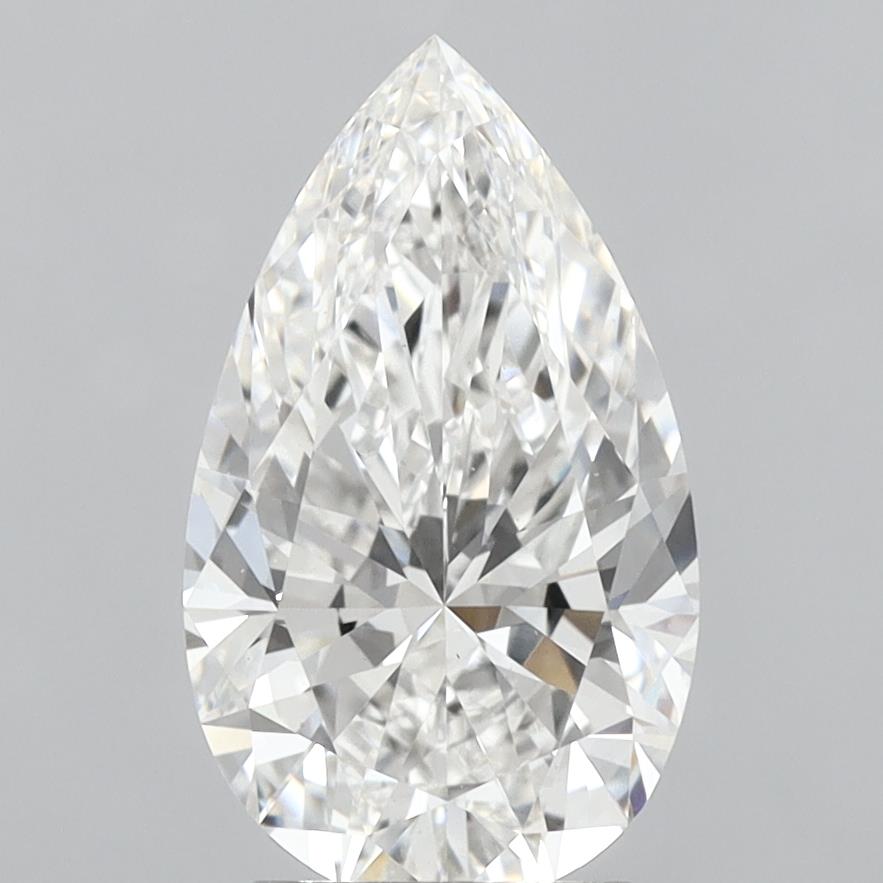 3.31 ct. pear Lab Grown Diamond front image