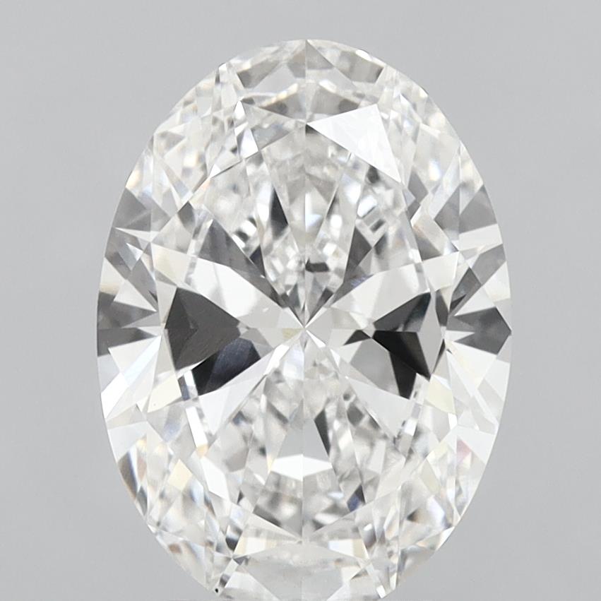 4.02 ct. oval Lab Grown Diamond front image