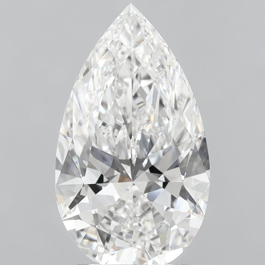 3.22 ct. pear Lab Grown Diamond front image