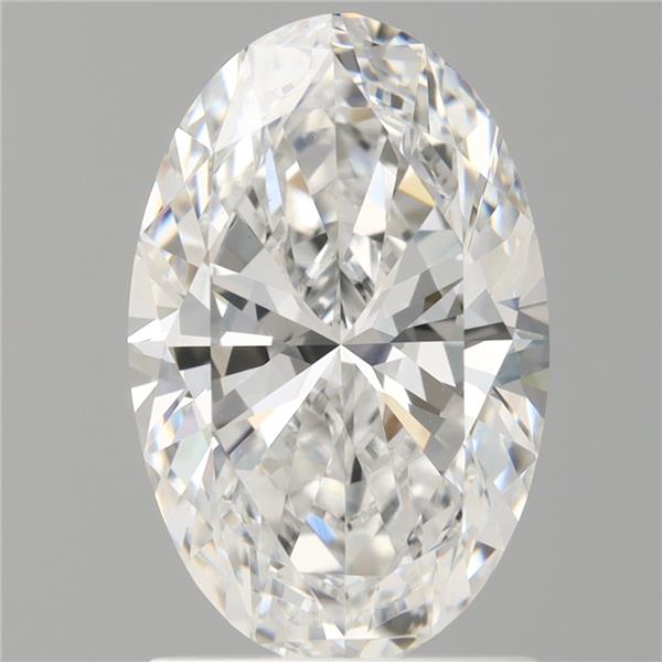 1.59 ct. oval Lab Grown Diamond front image