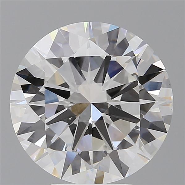 5.50 ct. round Lab Grown Diamond front image