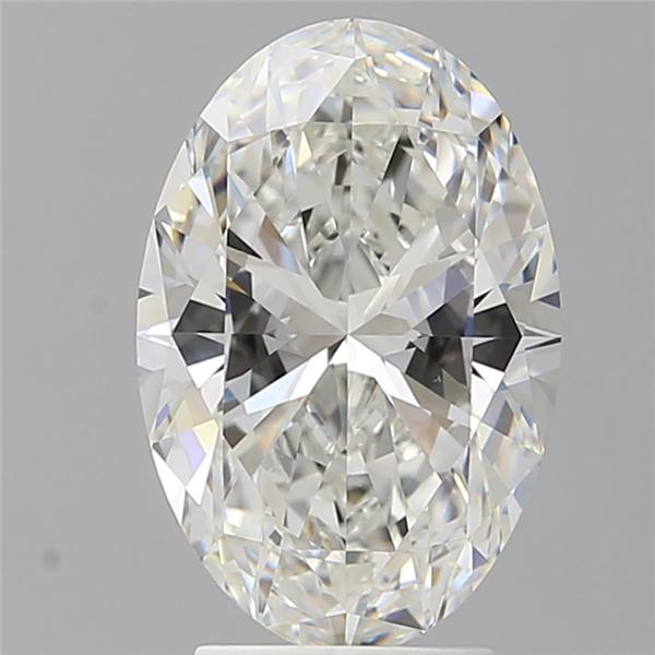 3.55 ct. oval Lab Grown Diamond front image