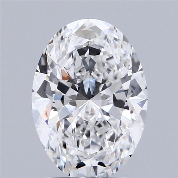2.11 ct. oval Lab Grown Diamond front image