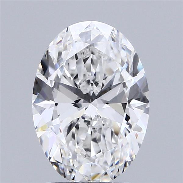 2.02 ct. oval Lab Grown Diamond front image