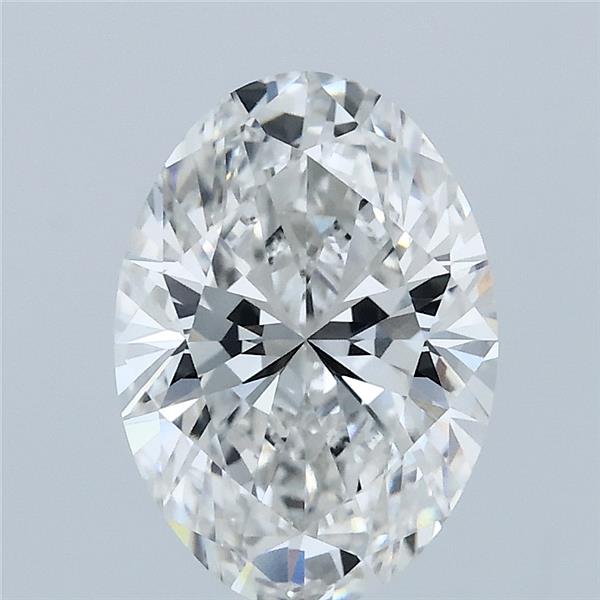 2.08 ct. oval Lab Grown Diamond front image