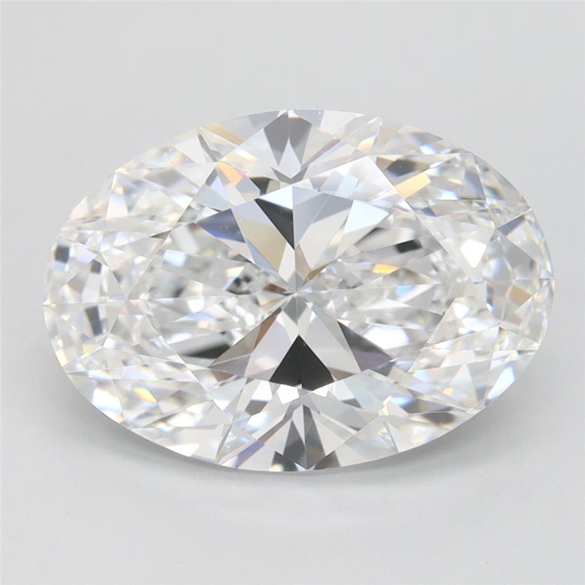 3.02 ct. oval Lab Grown Diamond front image