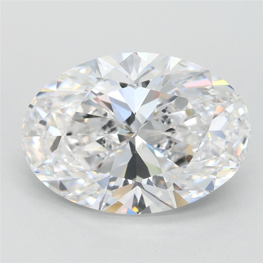 3.50 ct. oval Lab Grown Diamond front image