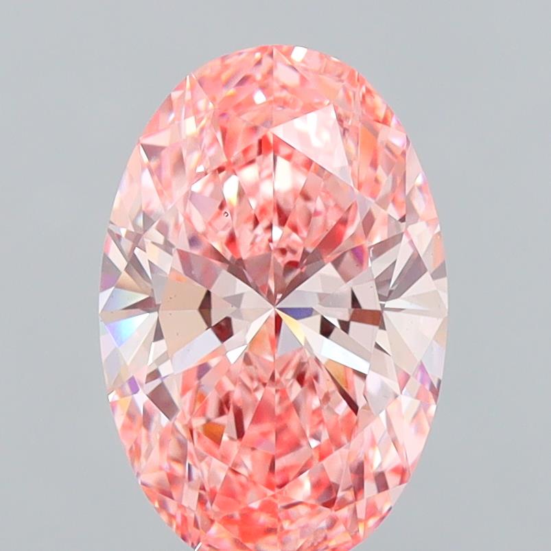3.00 ct. oval Lab Grown Diamond front image
