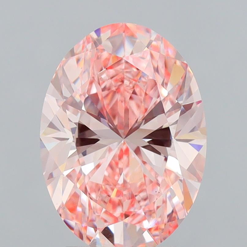 3.53 ct. oval Lab Grown Diamond front image