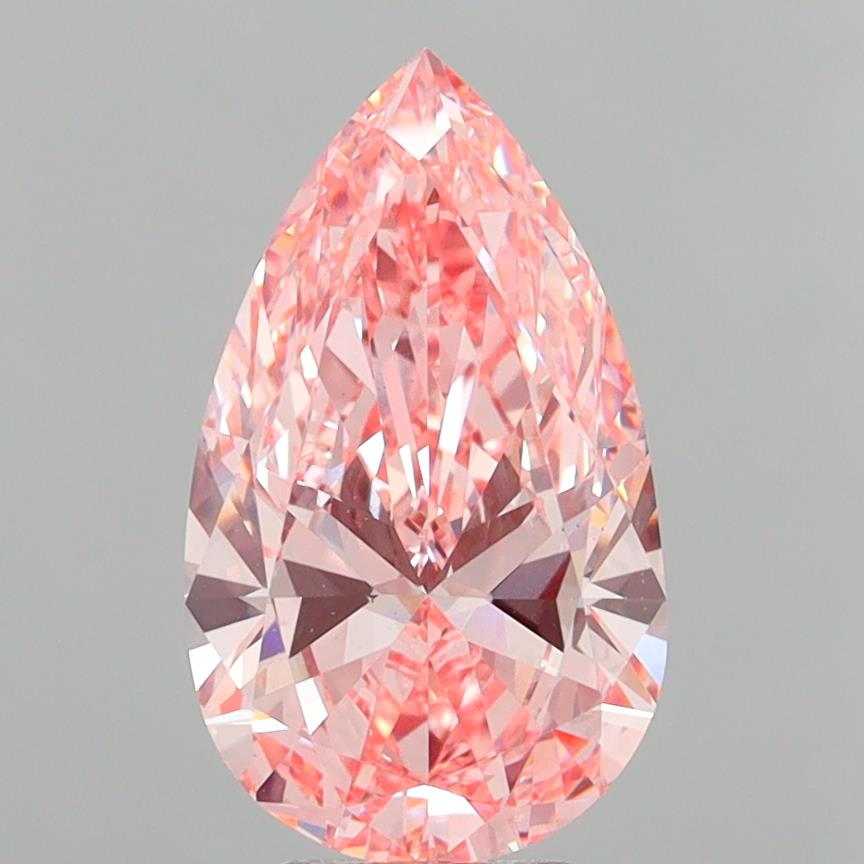 6.01 ct. pear Lab Grown Diamond front image