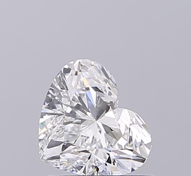 1.02 carat e IF EX Cut IGI heart diamond
