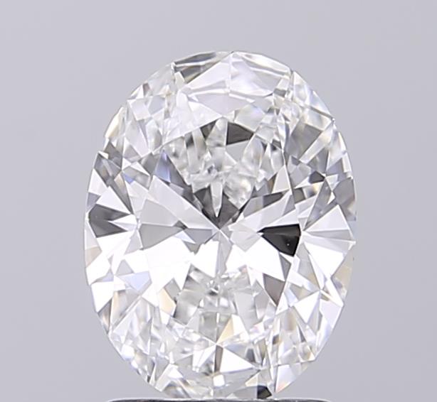 1.35 ct. oval Lab Grown Diamond front image
