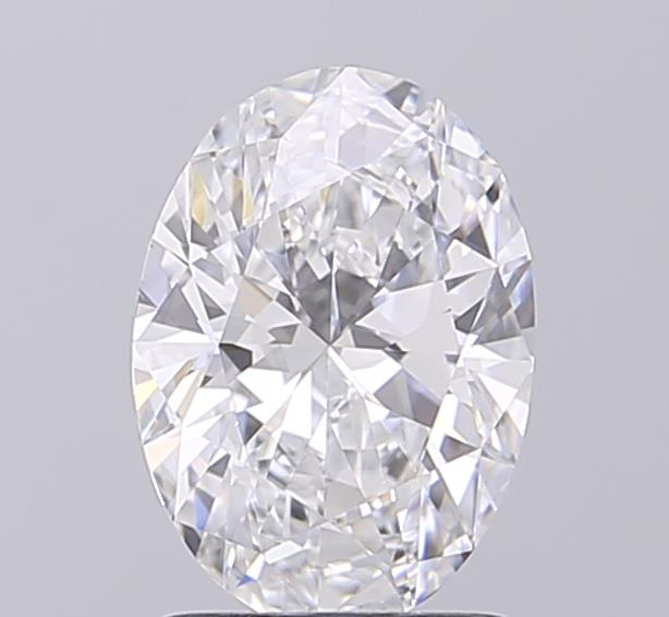 1.38 ct. oval Lab Grown Diamond front image