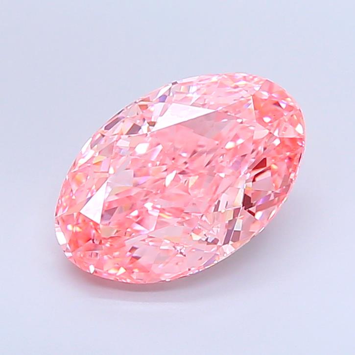 4.67 ct. oval Lab Grown Diamond front image