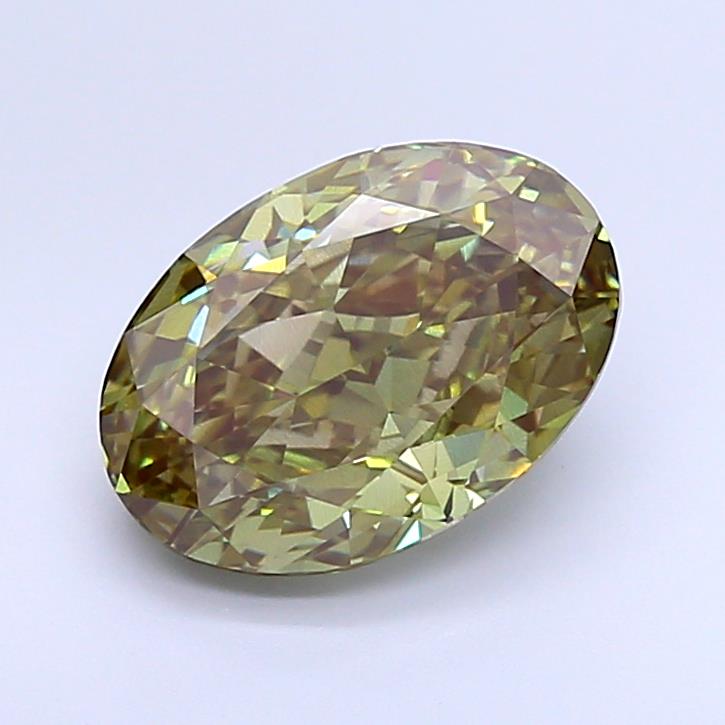 4.05 ct. oval Lab Grown Diamond front image