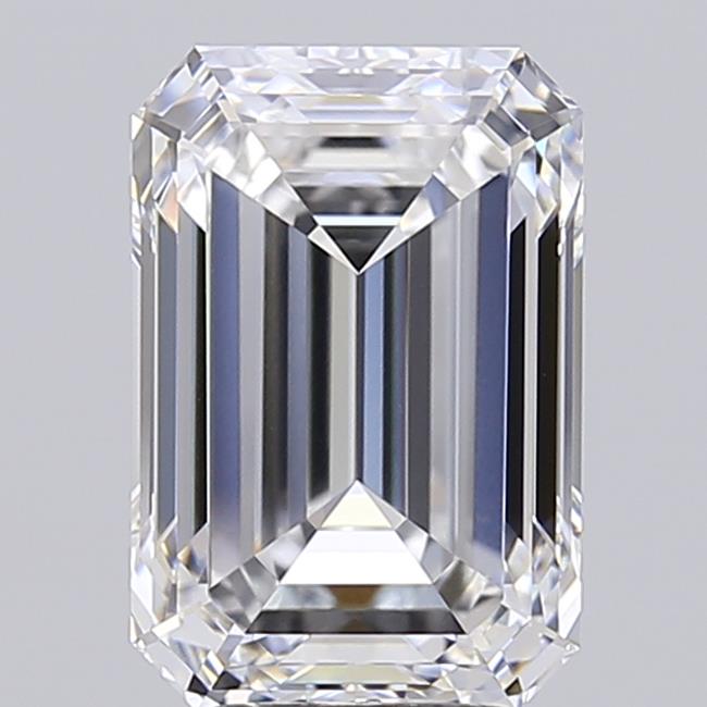 5.04 ct. emerald Lab Grown Diamond front image