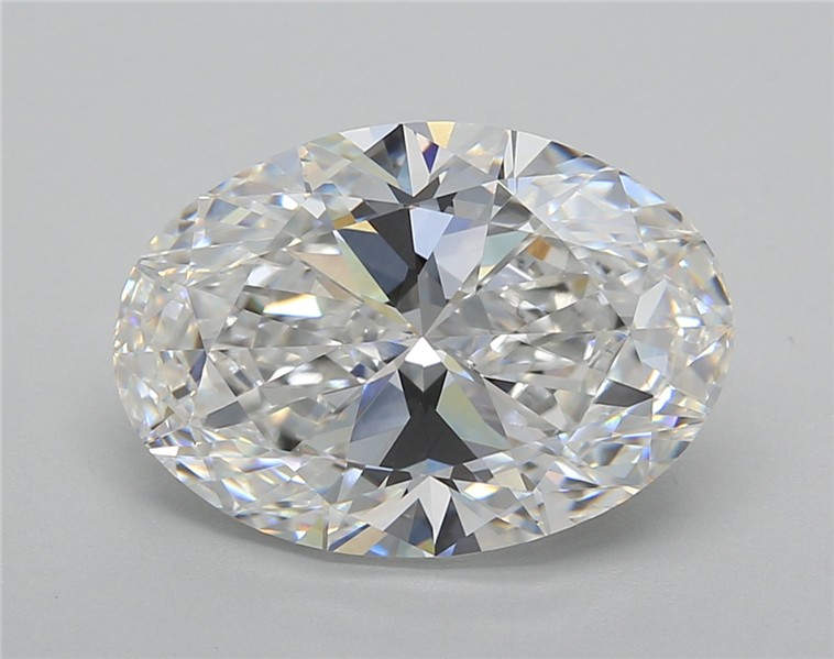 5.01 ct. oval Lab Grown Diamond front image