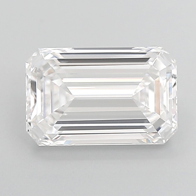 3.02 ct. emerald Lab Grown Diamond front image