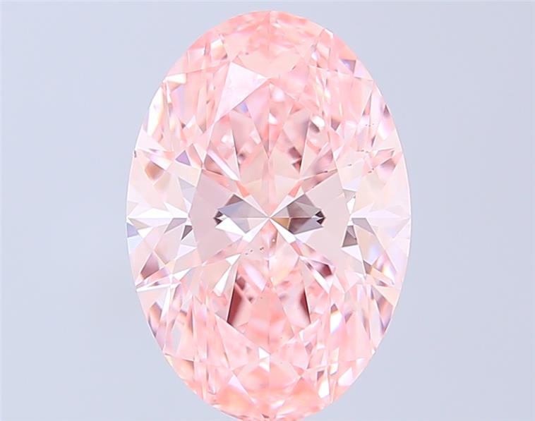 4.07 ct. oval Lab Grown Diamond front image