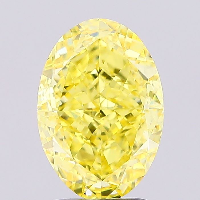 3.03 ct. oval Lab Grown Diamond front image